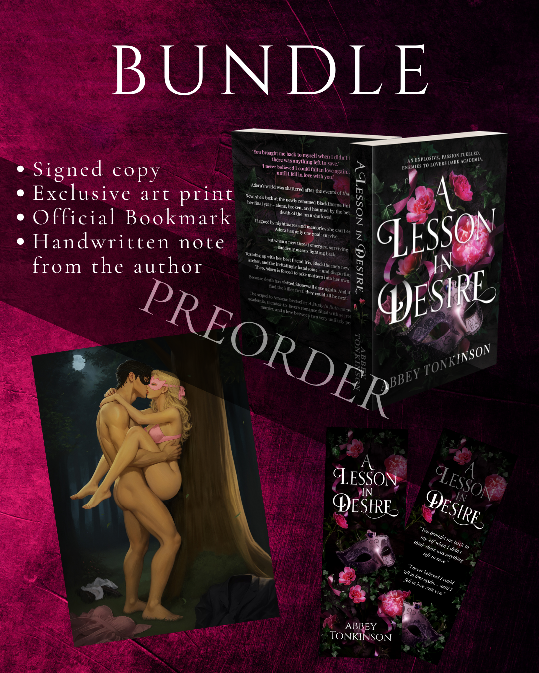 A Lesson in Desire Book Bundle